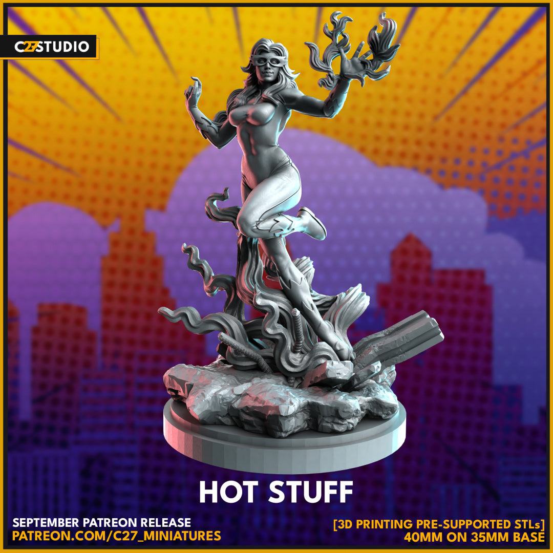 C27 Minis & Terrain September 2023 Release: Buckshot, Bullseye, Firestar, Hussar, Loki, Maestro Hulk, Omega Red, Shuri, Soundwave