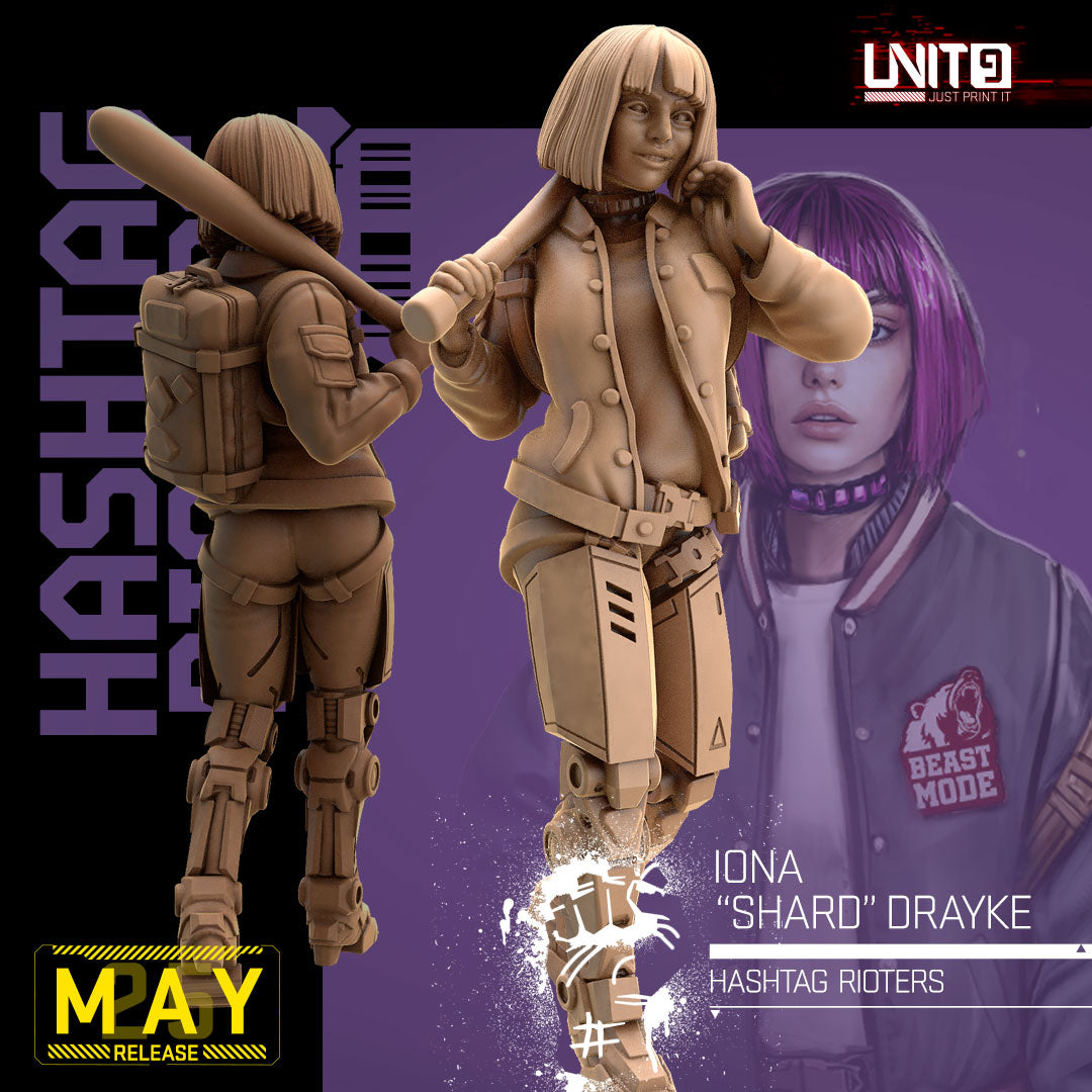 UNIT9 05.2025 – Hashtag Rioters | Greg Smasher Chomsky | Iona Shard Drayke | Nova Brickbat Cruz | Orion Vex | Panzer Pup | Raze Crowbar Mendoza