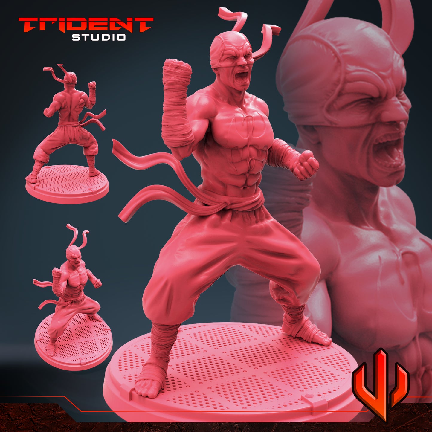 Trident Studios December 2021 Release - Marvel-Inspired 3D Printed Miniatures