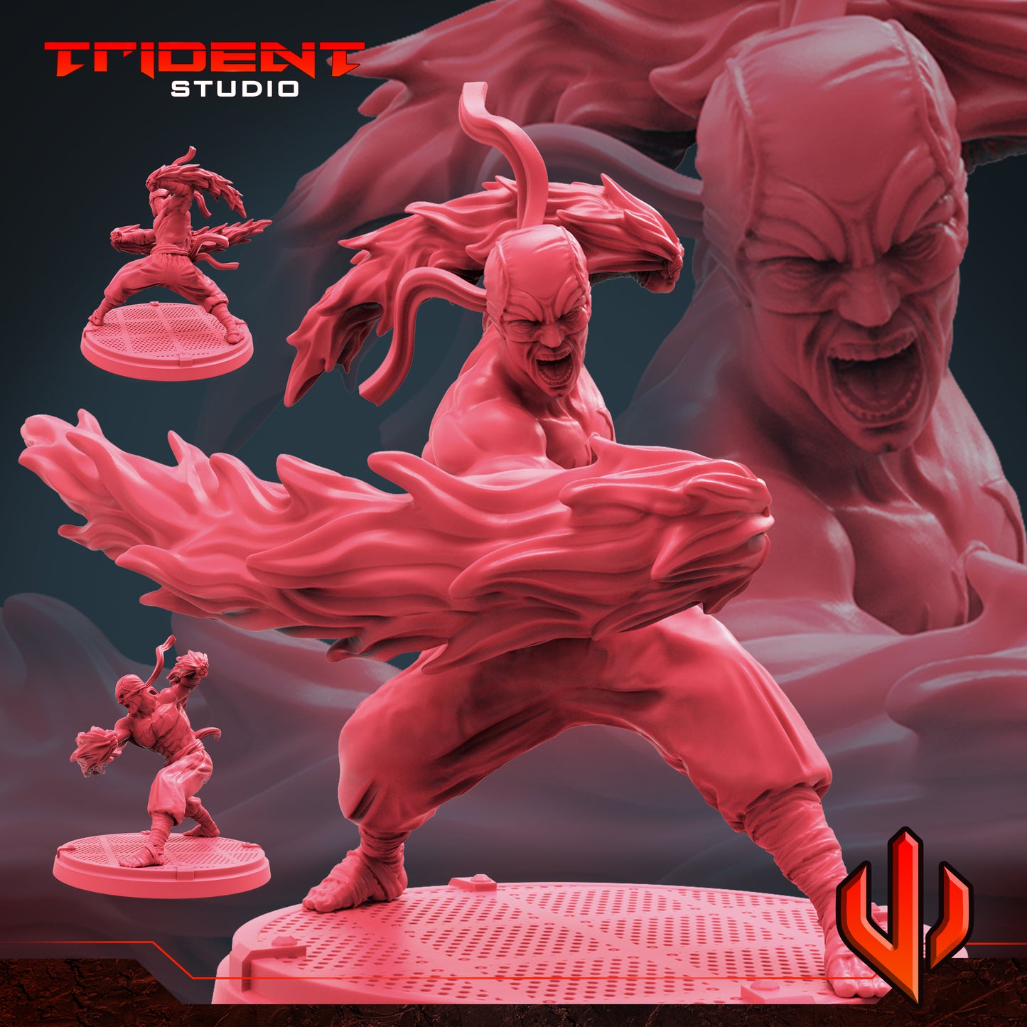 Trident Studios December 2021 Release - Marvel-Inspired 3D Printed Miniatures