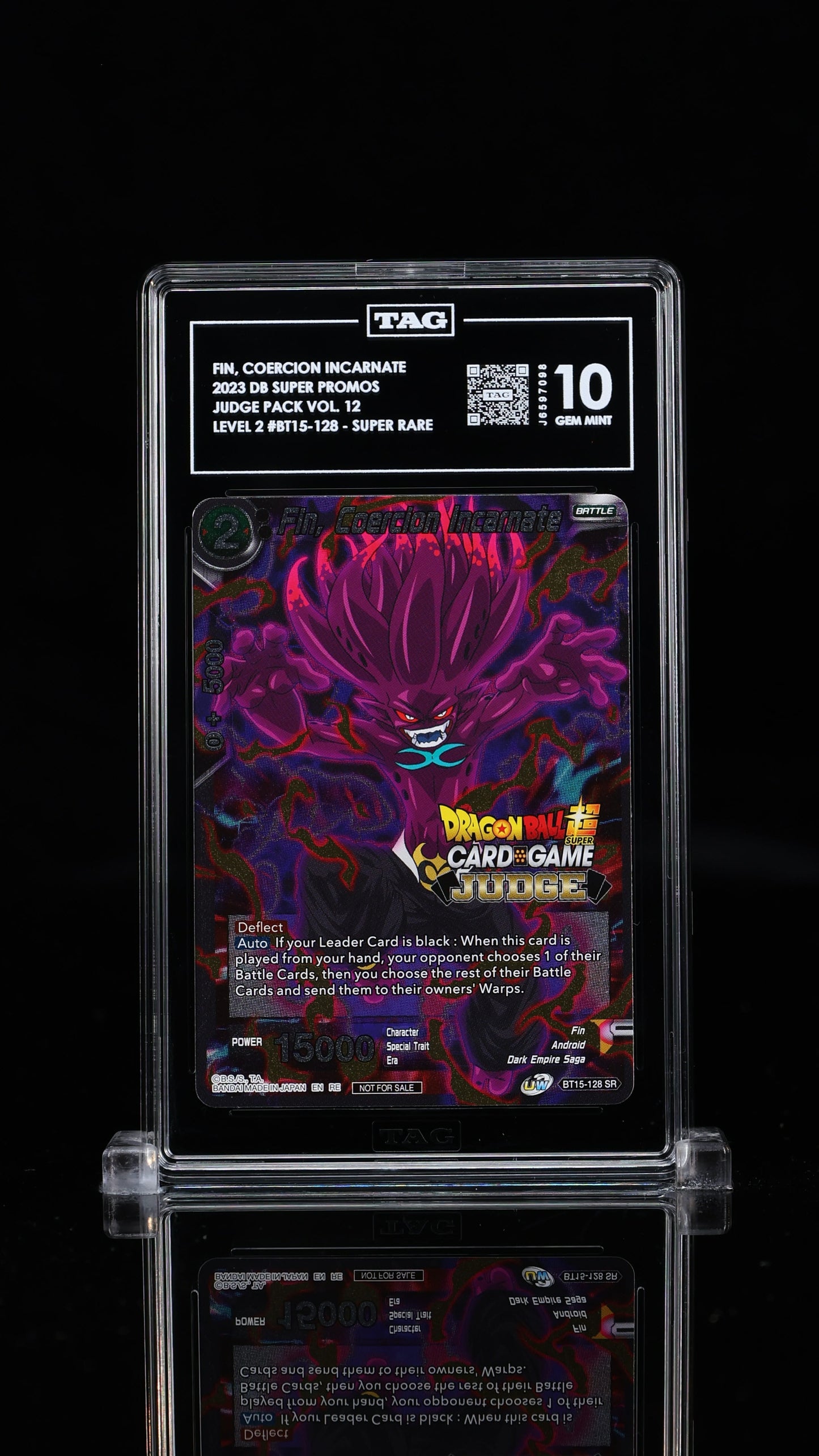 Fin, Coercion Incarnate Judge Pack Vol. 12 - Level 2 10 GEM MINT
