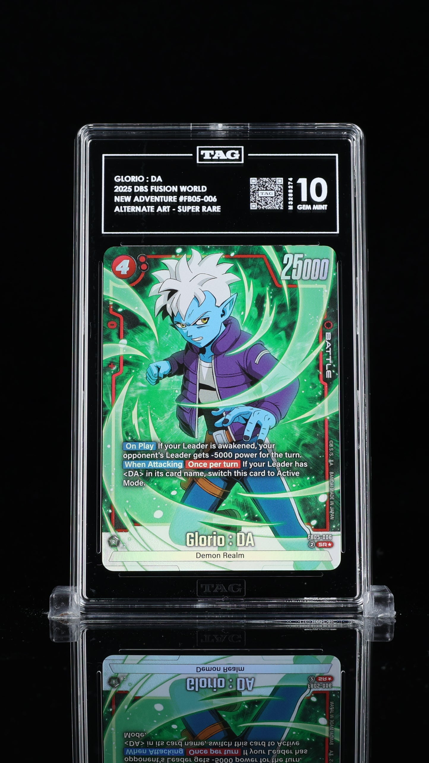Glorio : DA Alternate Art 10 GEM MINT