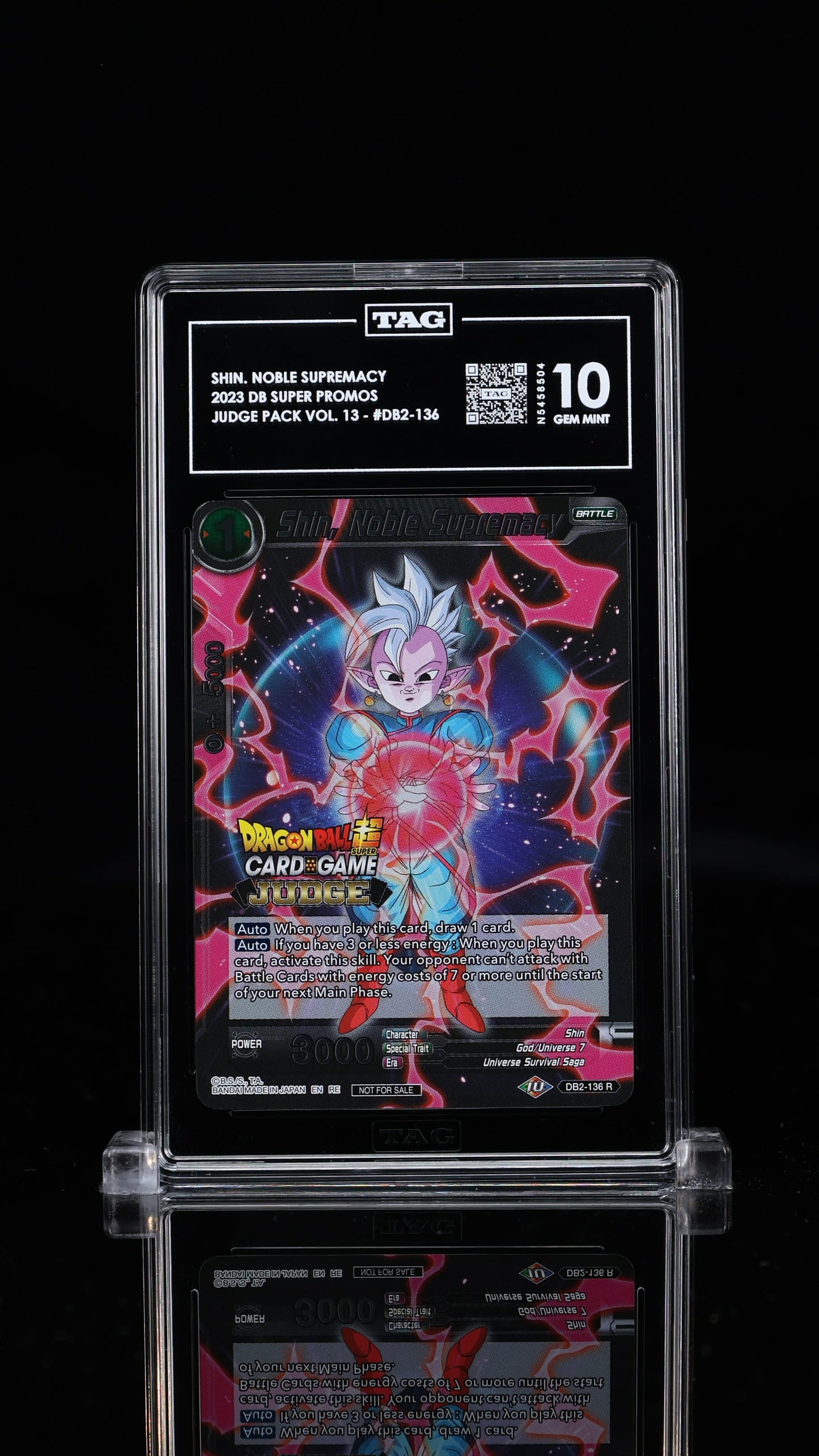 Shin, Noble Supremacy Judge Pack Vol. 13 10 GEM MINT