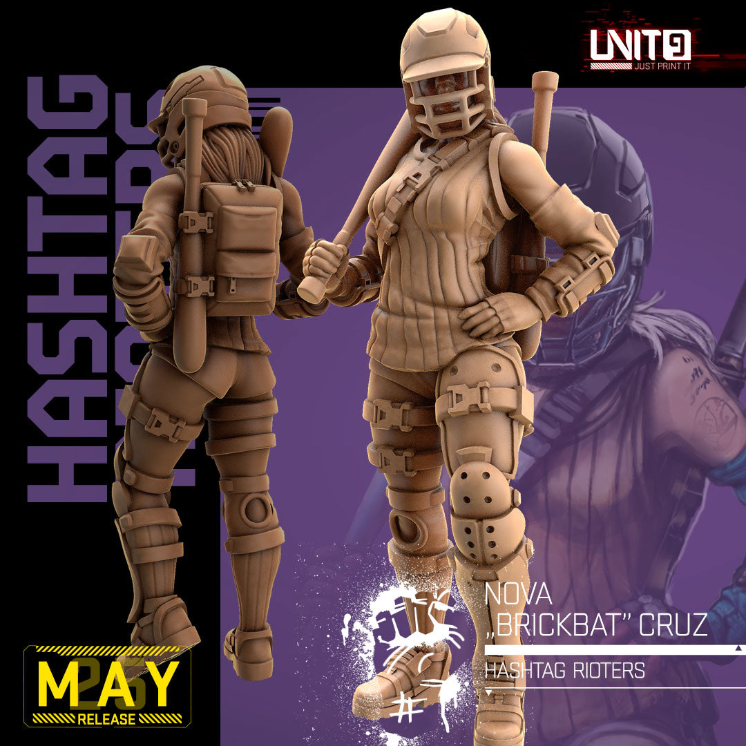 UNIT9 05.2025 – Hashtag Rioters | Greg Smasher Chomsky | Iona Shard Drayke | Nova Brickbat Cruz | Orion Vex | Panzer Pup | Raze Crowbar Mendoza
