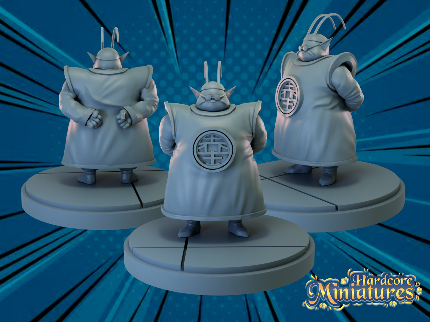 Hardcore Miniatures March 2023 Release: Aries Mū, Bonyu, Yuga Aoyama, Cygnus Hyoga, Dragon Shiryū, Gamma 1, Gamma 2, Gemini Saga, Camie Utsushimi, Mei Hatsume, North Kai, Real Steal, Red Riot, Sagittarius Aiolos, Saiyaman