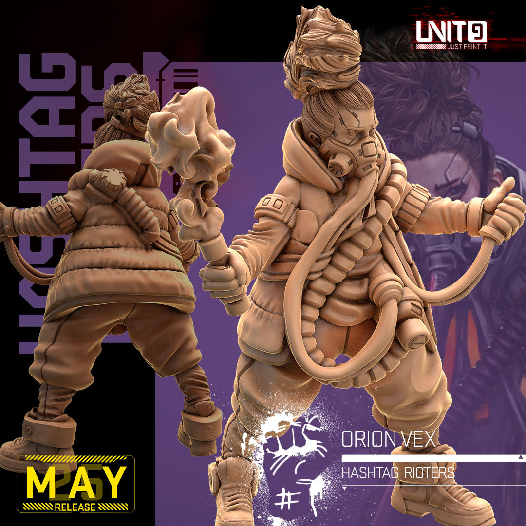 UNIT9 05.2025 – Hashtag Rioters | Greg Smasher Chomsky | Iona Shard Drayke | Nova Brickbat Cruz | Orion Vex | Panzer Pup | Raze Crowbar Mendoza