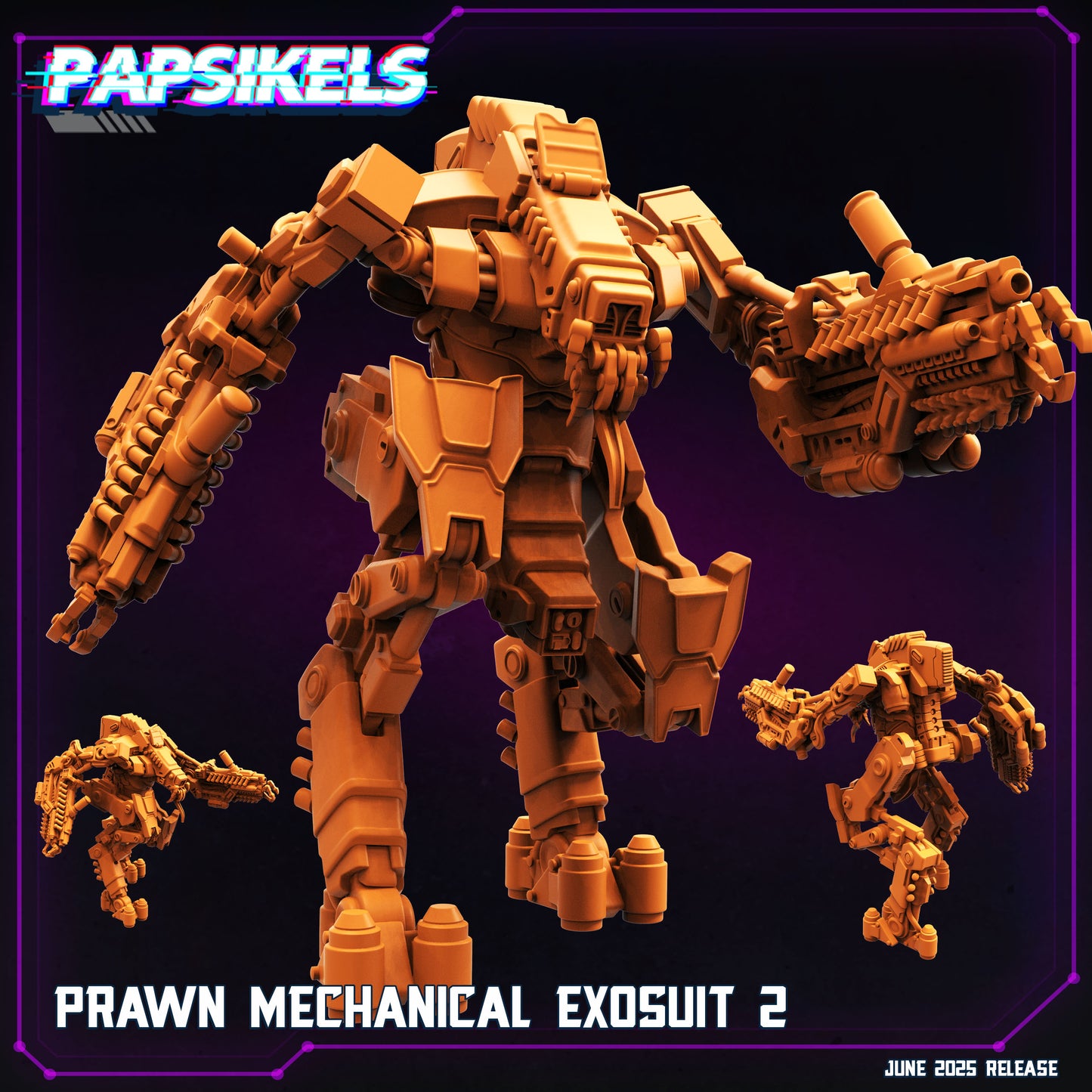 Papsikels Miniatures Cyberpunk - June 2025