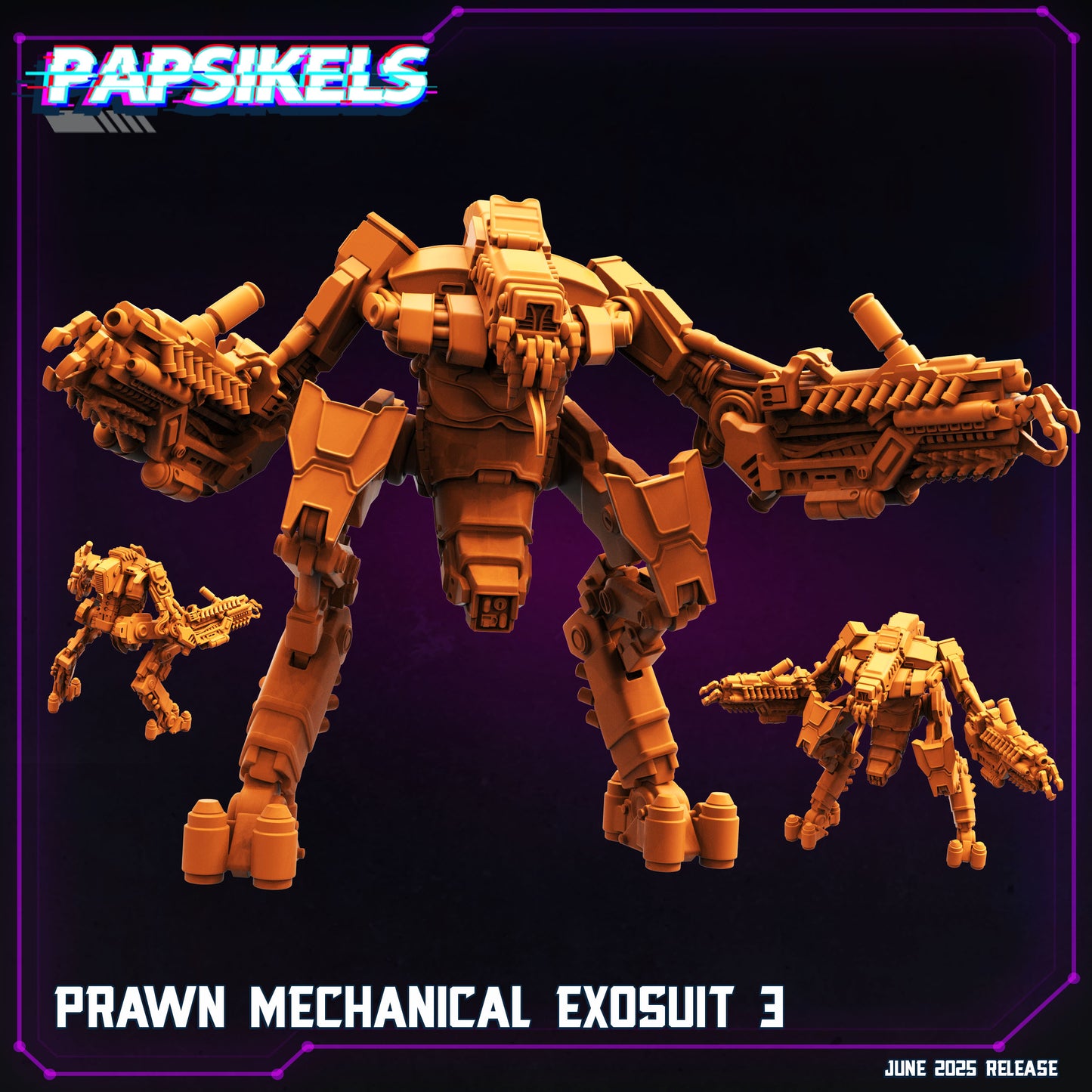 Papsikels Miniatures Cyberpunk - June 2025