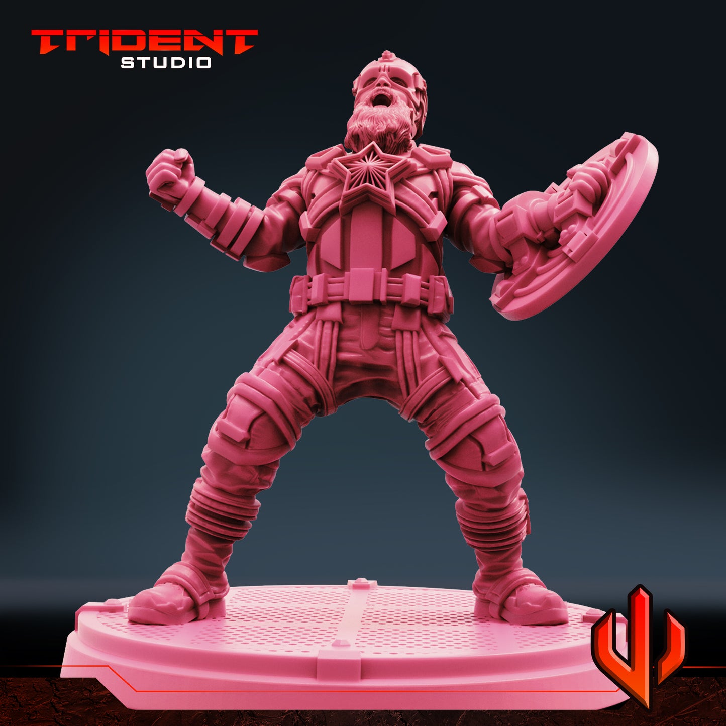 Trident Studios October 2021 Release - Marvel-Inspired 3D Printed Miniatures