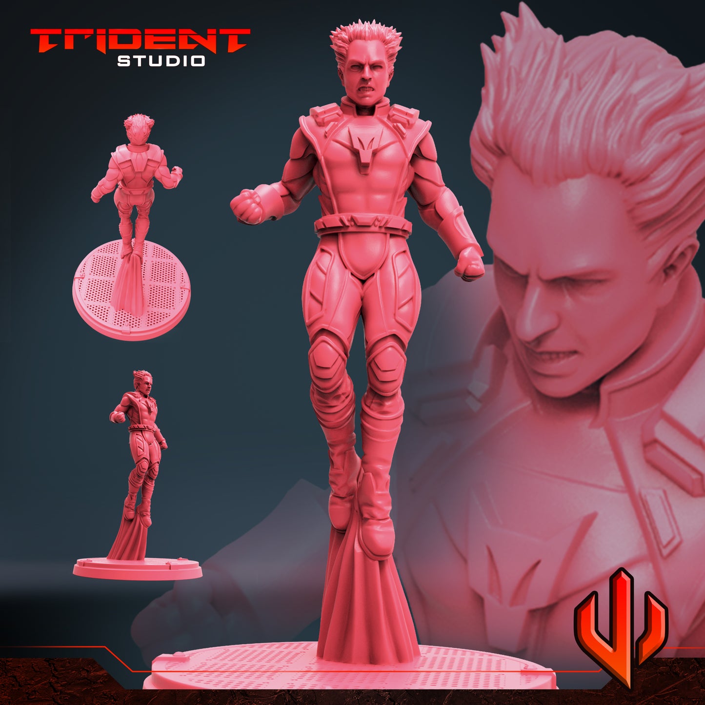 Trident Studios December 2021 Release - Marvel-Inspired 3D Printed Miniatures