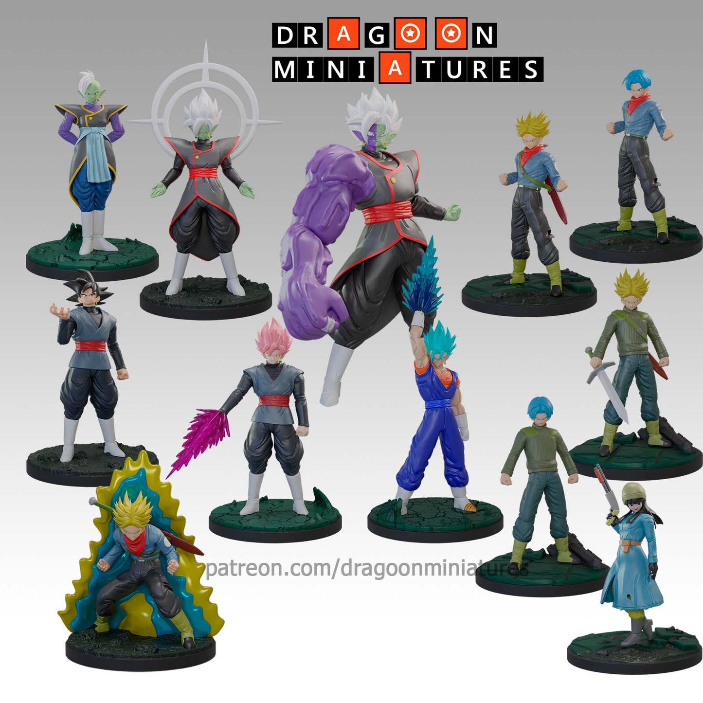 Dragoon Miniatures April 2025: Dragon Super Pack 4