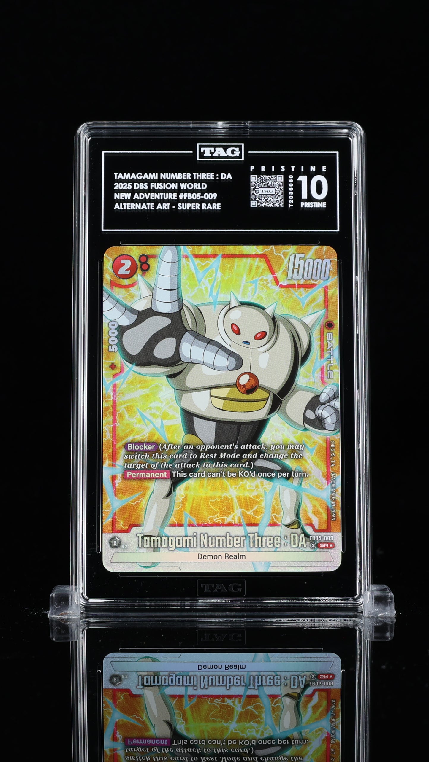 Tamagami Number Three : DA Alternate Art 10 PRISTINE