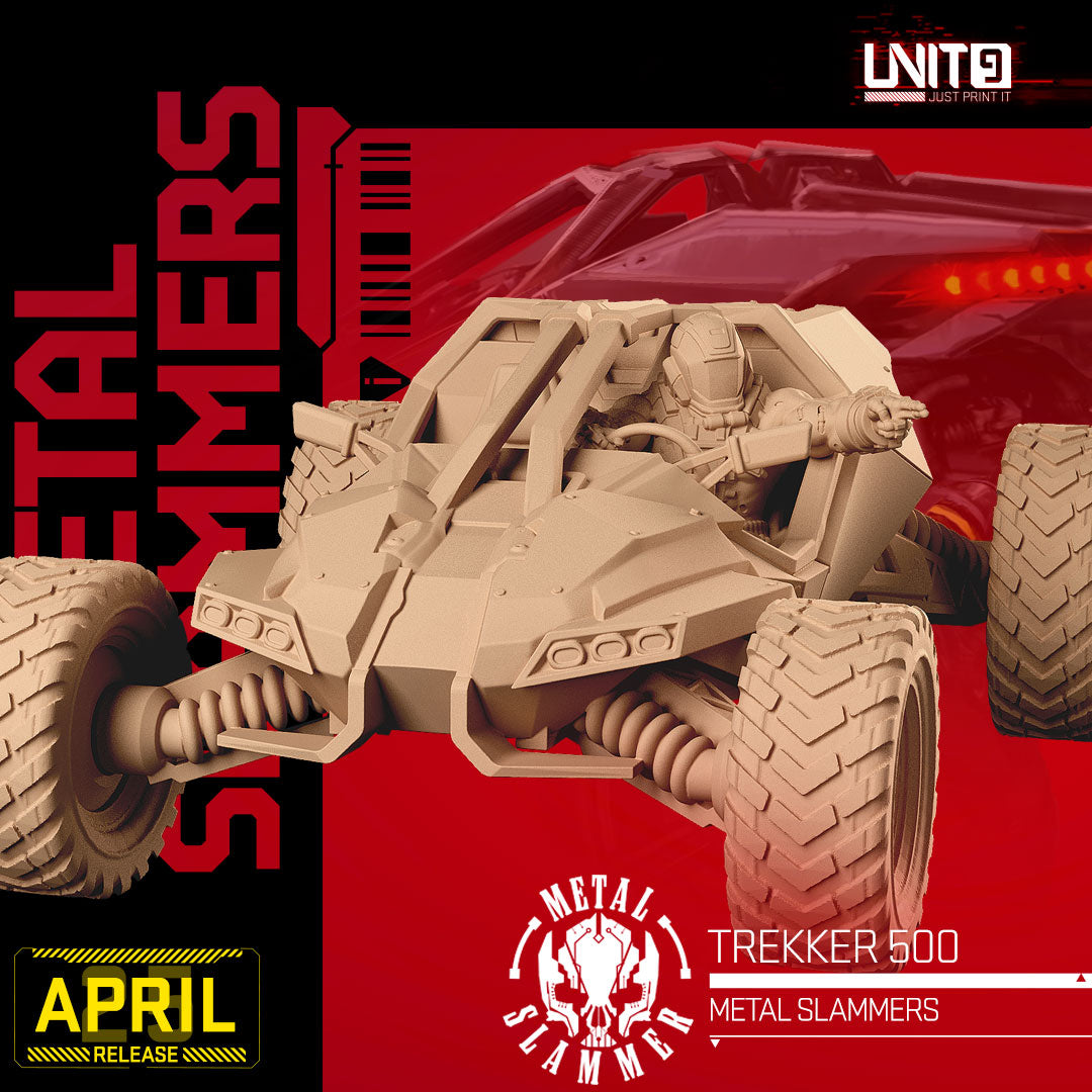 UNIT9 04.2025 – Metal Slammers | Rivet Shaw | Sledge Arlo | Tekknuck | Throttle Jackson | Torque Garron | Trekker 500