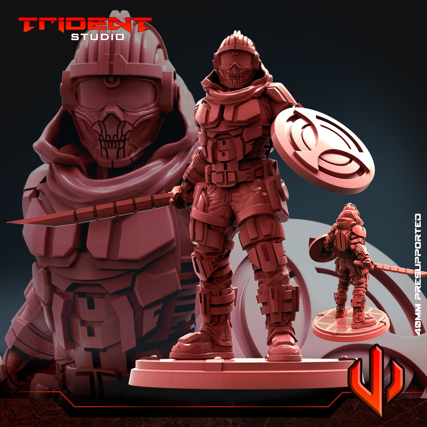 Trident Studios November 2021 Release - Marvel-Inspired 3D Printed Miniatures