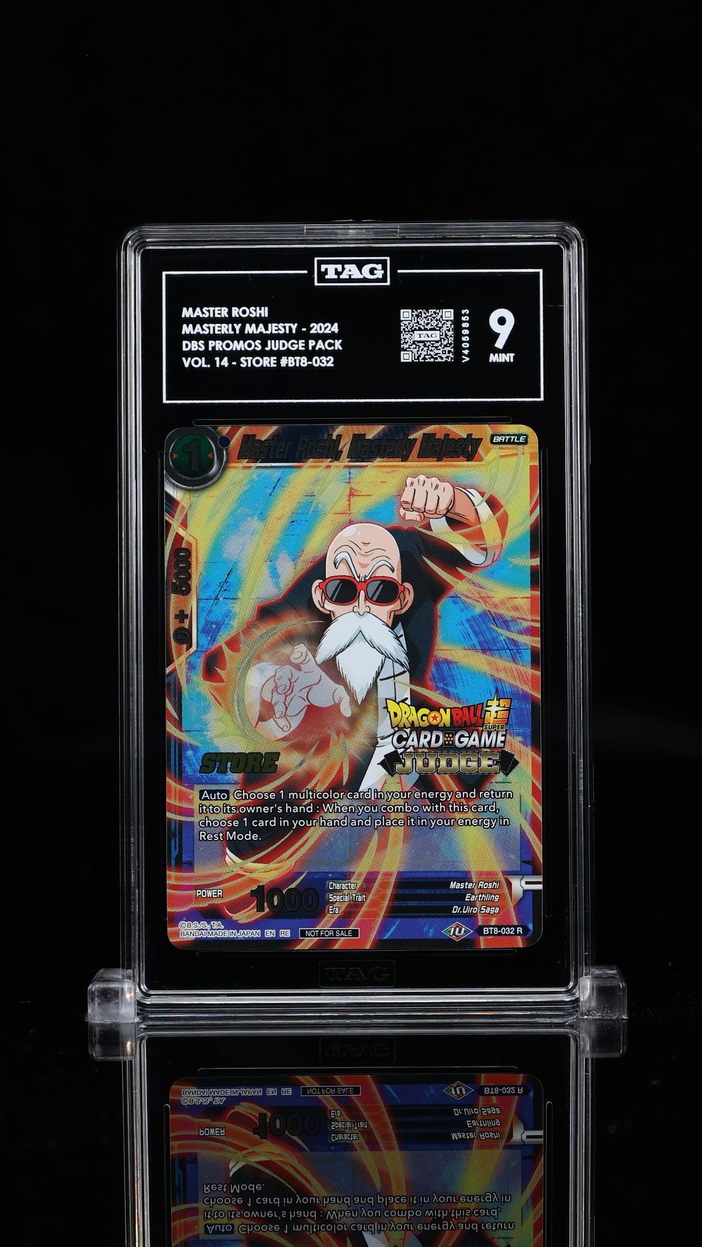 Master Roshi, Masterly Majesty Judge Pack Vol. 14 - Store 9 MINT