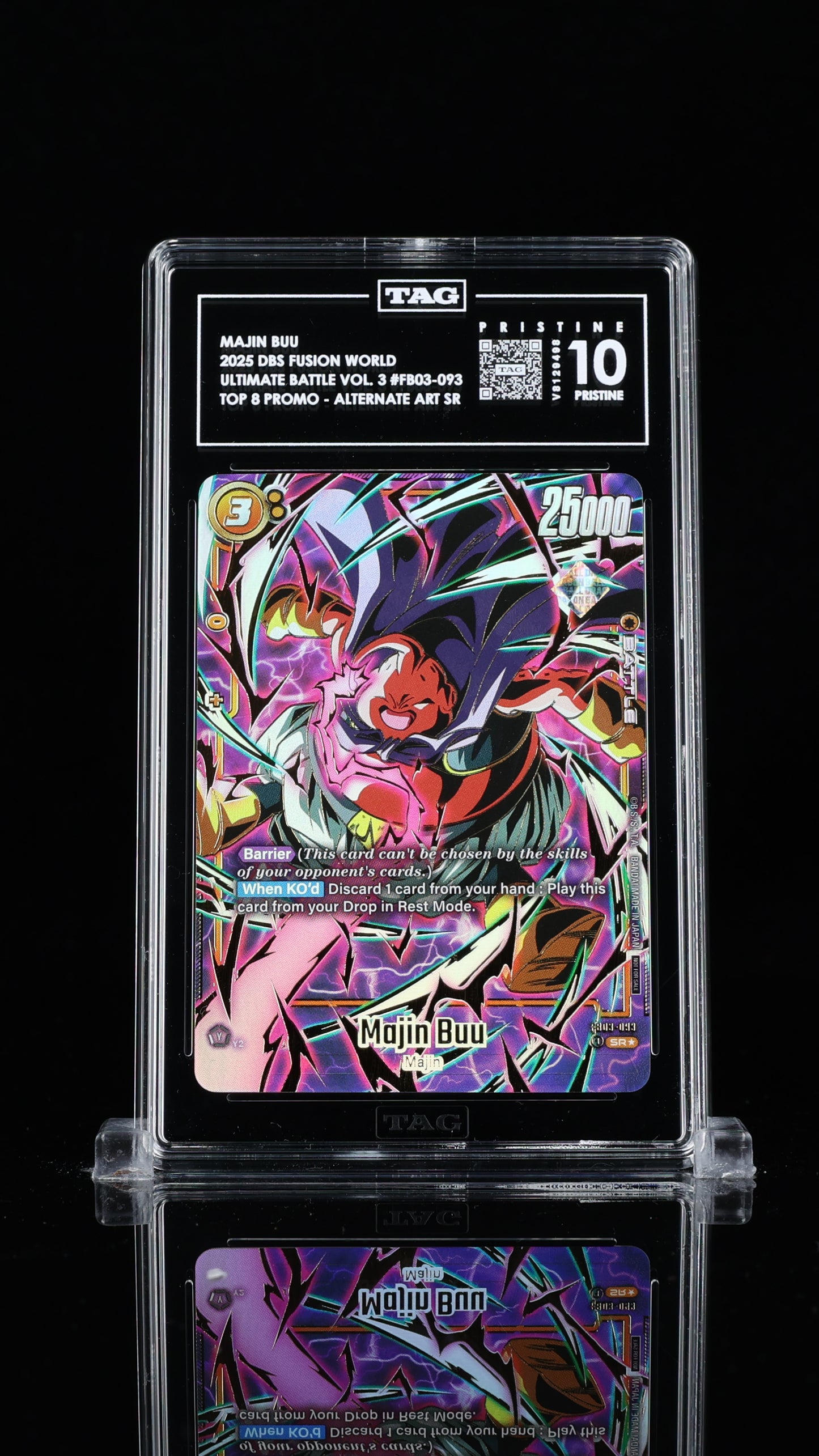 Majin Buu Ultimate Battle Vol. 3 Top 8 10 PRISTINE
