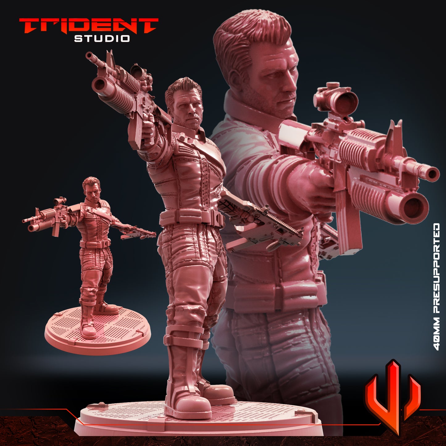 Trident Studios October 2021 Release - Marvel-Inspired 3D Printed Miniatures