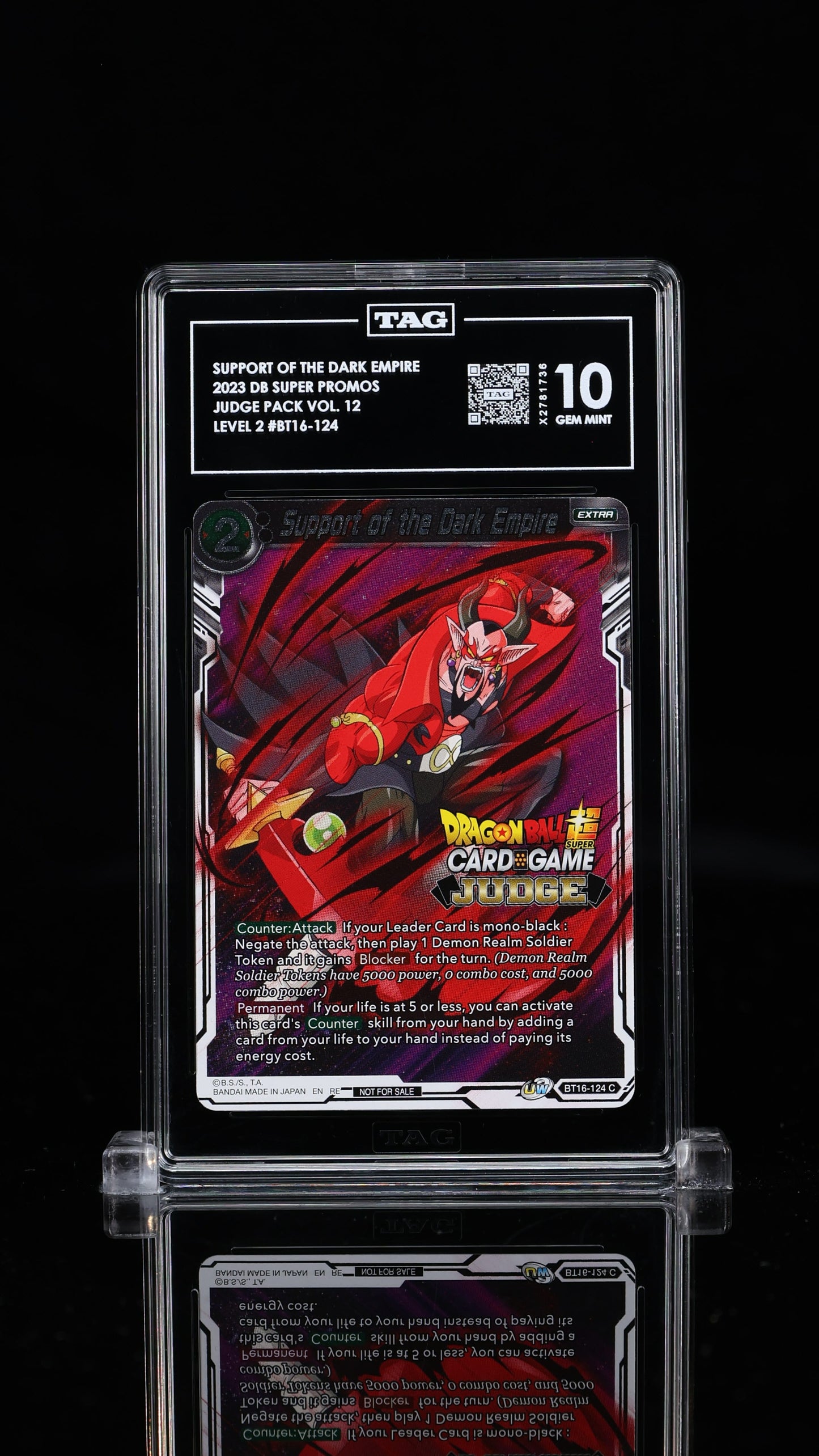 Support of the Dark Empire Judge Pack Vol. 12 - Level 2 10 GEM MINT