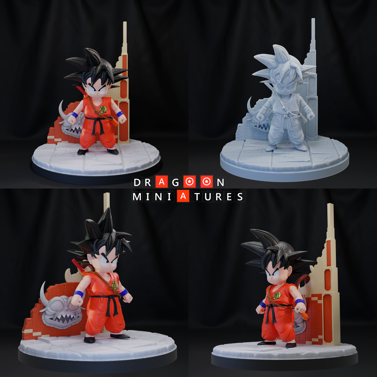 Dragoon Miniatures January 2025: Dragon Ball Pack 1