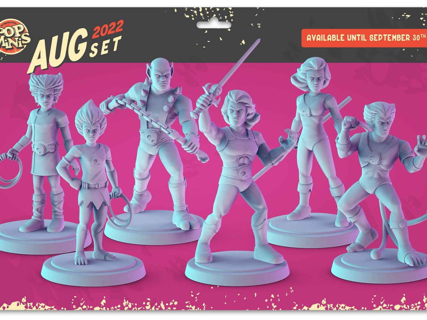 Thunder Cats | 32MM | Pop Minis Miniatures 2022.08