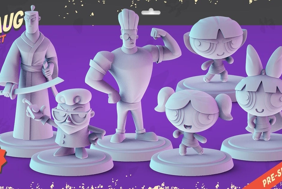 Cartoon Network | 32MM | Pop Minis Miniatures 2023.08