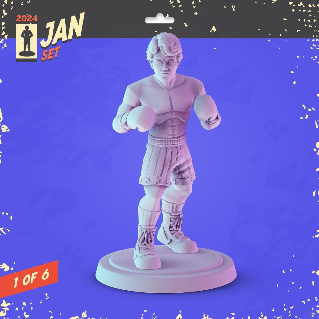 Rocky | 32MM | Pop Minis Miniatures 2024.01