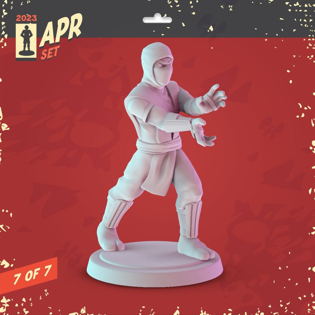 Mortal Kombat | 32MM | Pop Minis Miniatures 2023.04