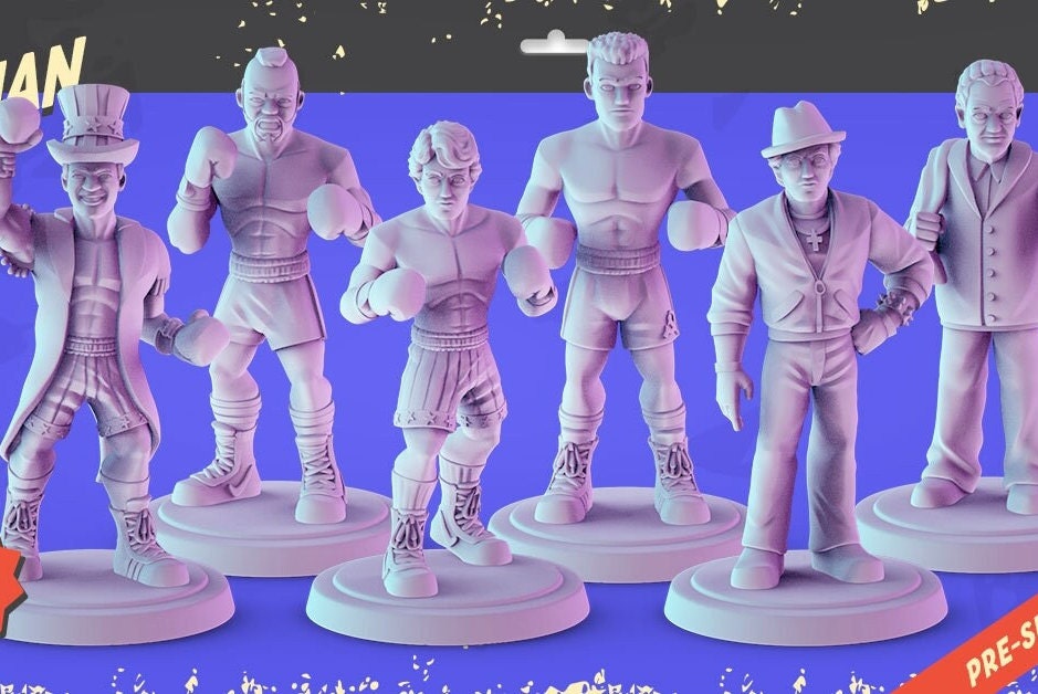 Rocky | 32MM | Pop Minis Miniatures 2024.01