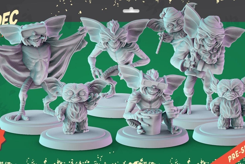 Grimlins | 32MM | Pop Minis Miniatures 2023.12