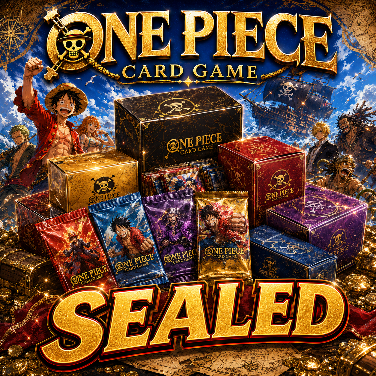 One Piece Card Game Sealed Products