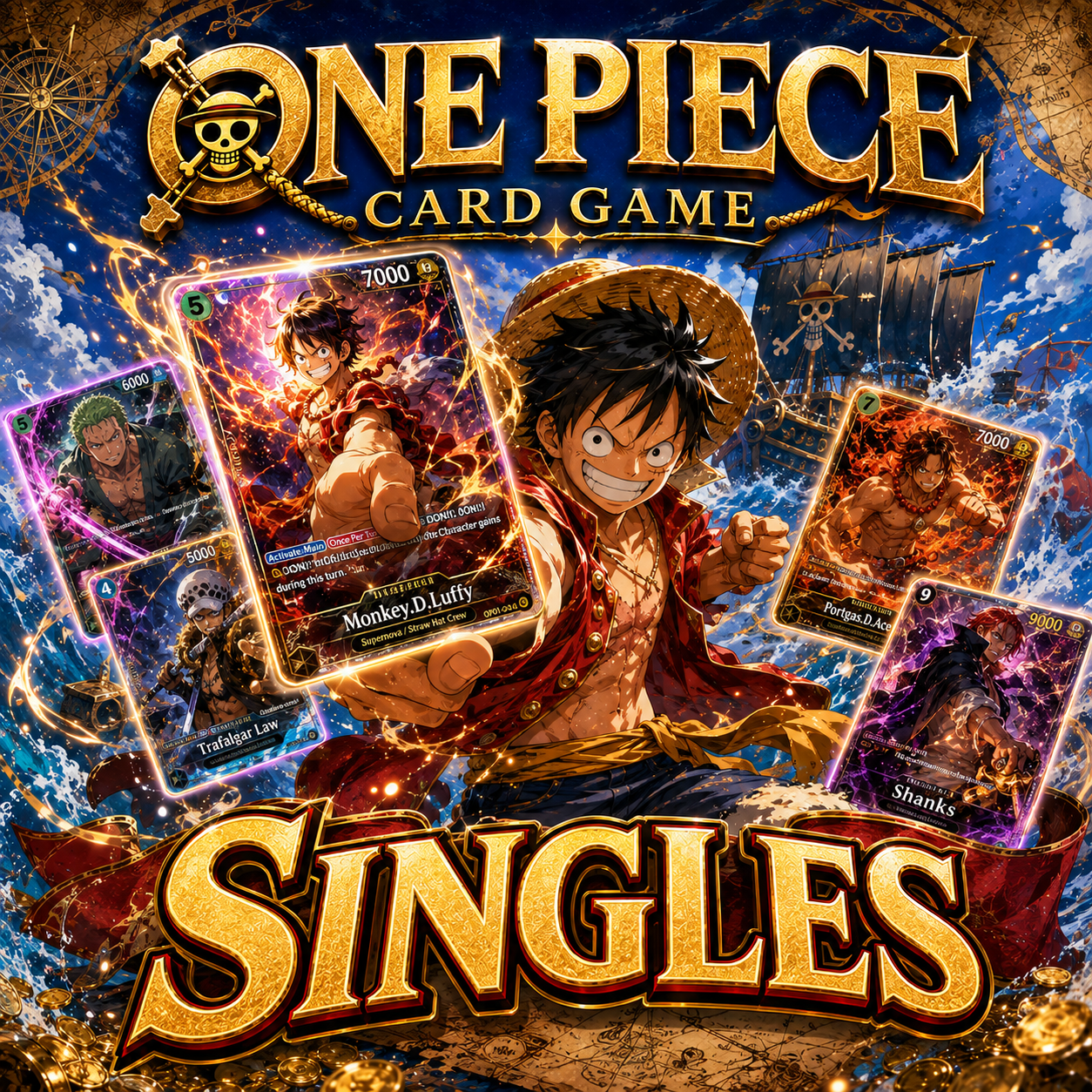 One Piece Card Game Singles
