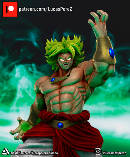 Broly Full Body 1:6 Scale | Dragon Ball Z Scale Model | Lucas Perez