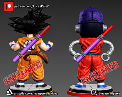 Toribot 1:6 or 1:10 Scale | Dragon Ball Z Scale Model | Lucas Perez