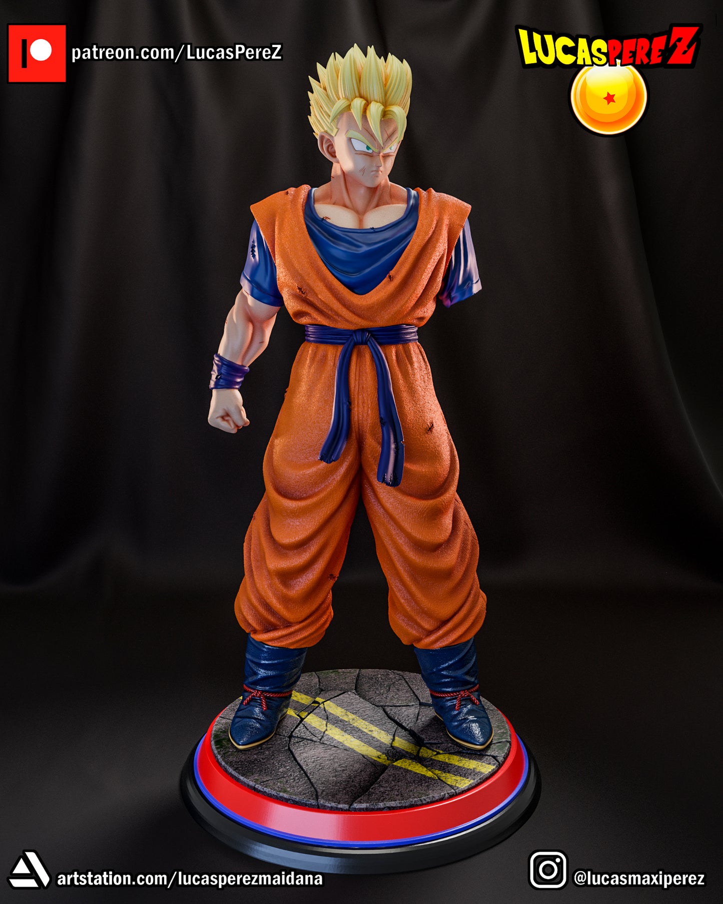 Future Gohan 1:6 Scale | Dragon Ball Z Scale Model | Lucas Perez