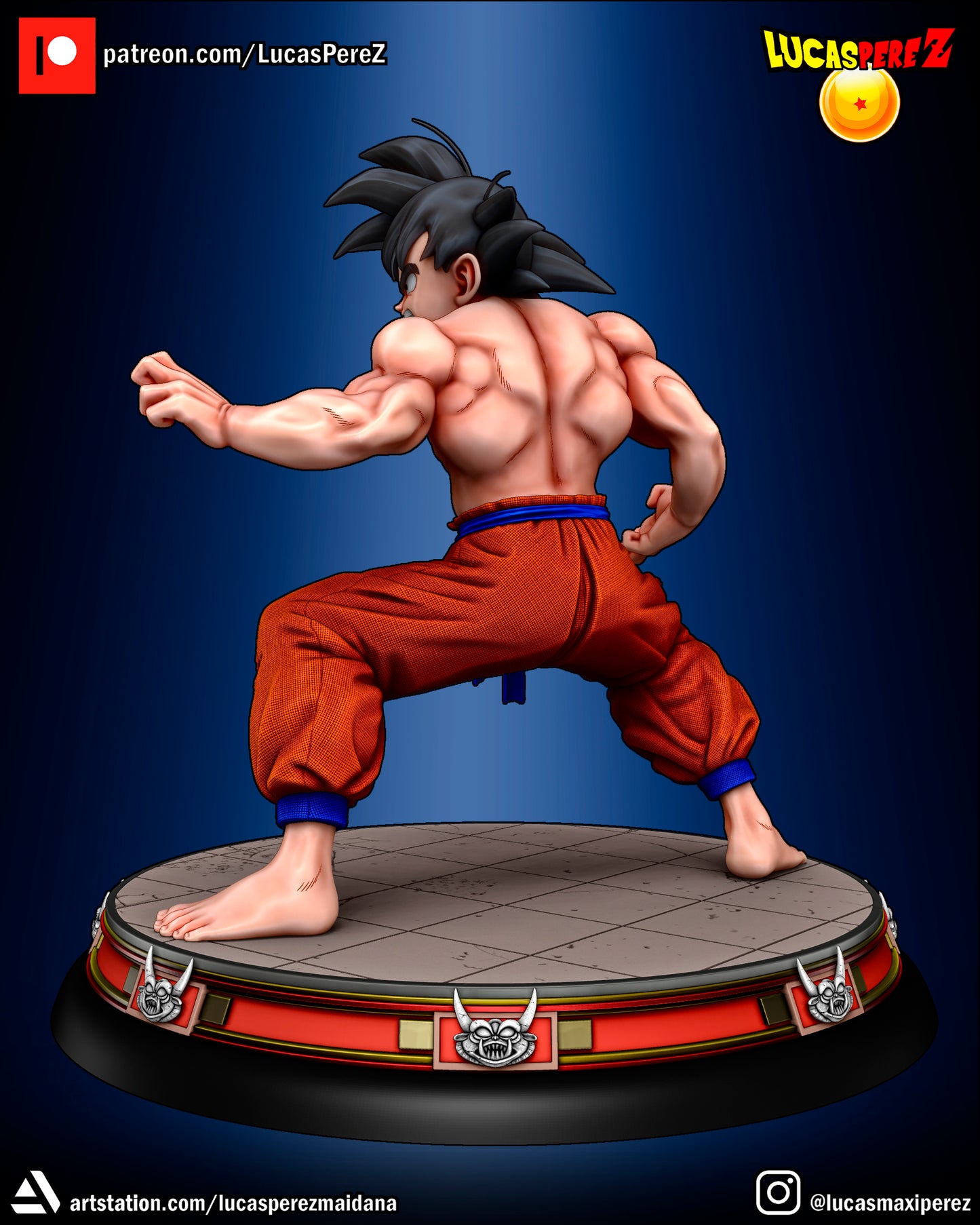 Goku World Tournament 1:6 Scale | Dragon Ball Z Scale Model | Lucas Perez