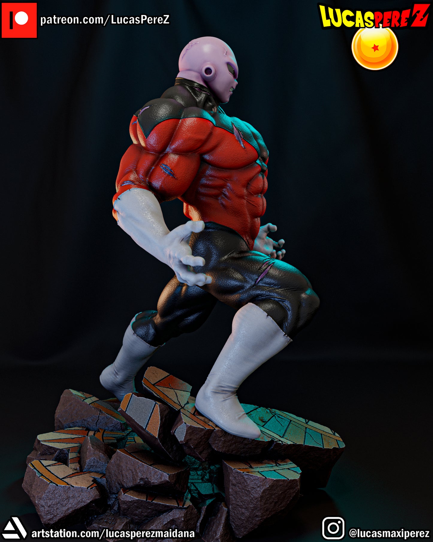 Jiren 1:6 Scale Model | Dragon Ball Z | Lucas Perez