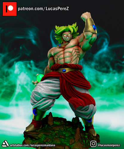 Broly Full Body 1:6 Scale | Dragon Ball Z Scale Model | Lucas Perez