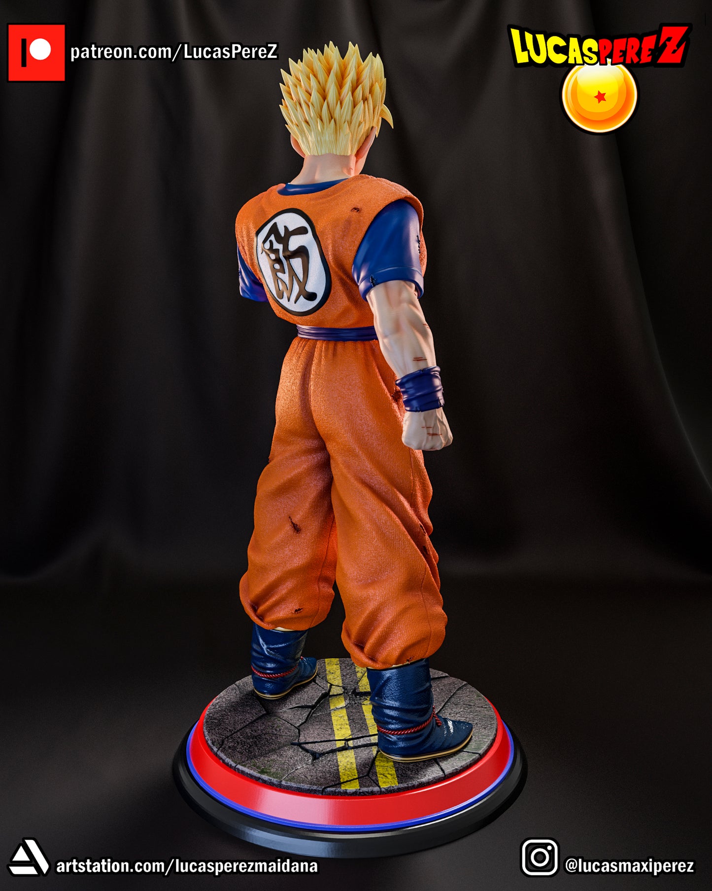 Future Gohan 1:6 Scale | Dragon Ball Z Scale Model | Lucas Perez