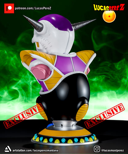 Frieza BUST 1:6 or 1:10 Scale | Dragon Ball Z Scale Model | Lucas Perez