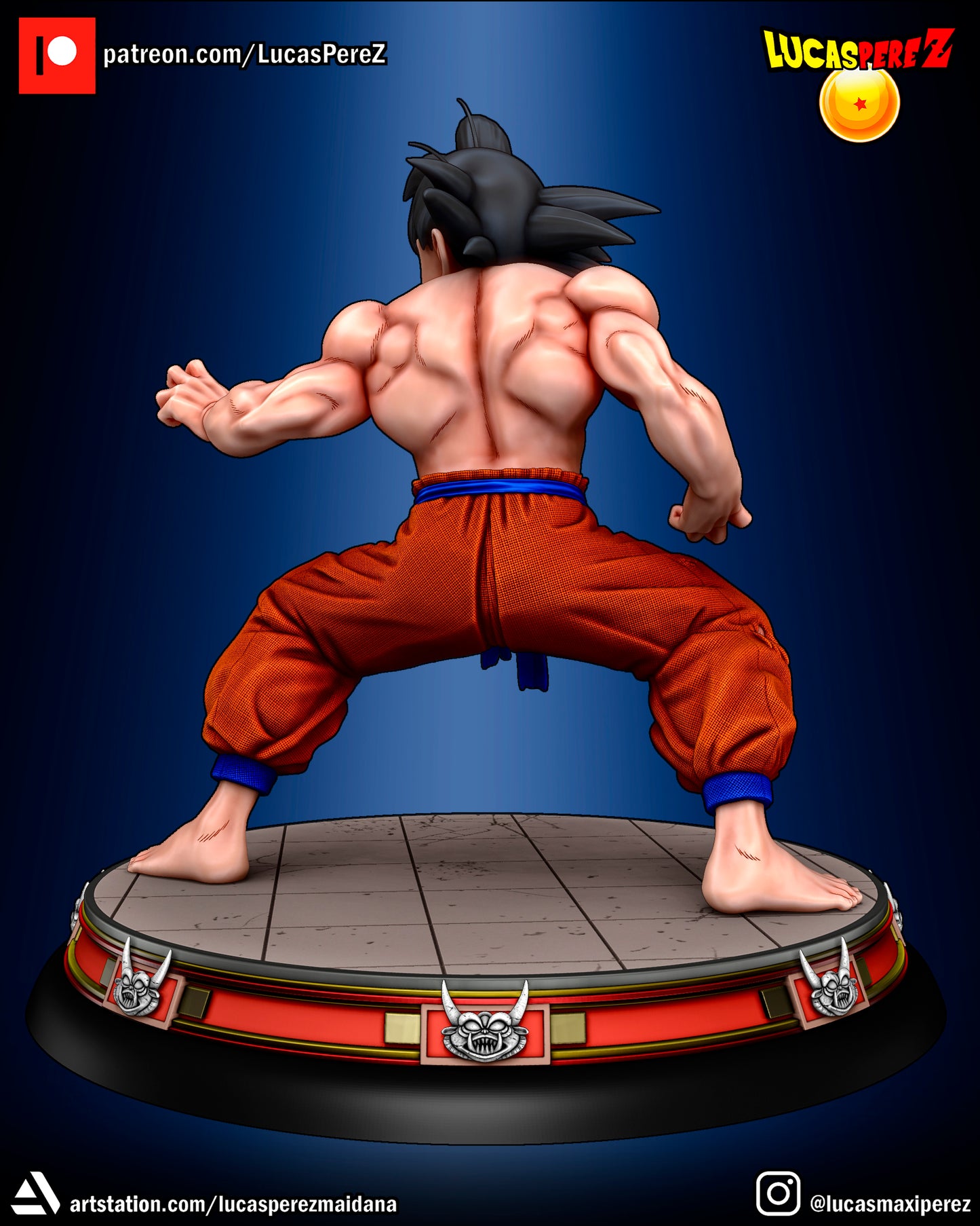 Goku World Tournament 1:6 Scale | Dragon Ball Z Scale Model | Lucas Perez