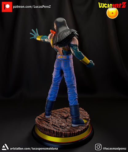 Super Android 17 1:6 Scale | Dragon Ball Z Scale Model | Lucas Perez