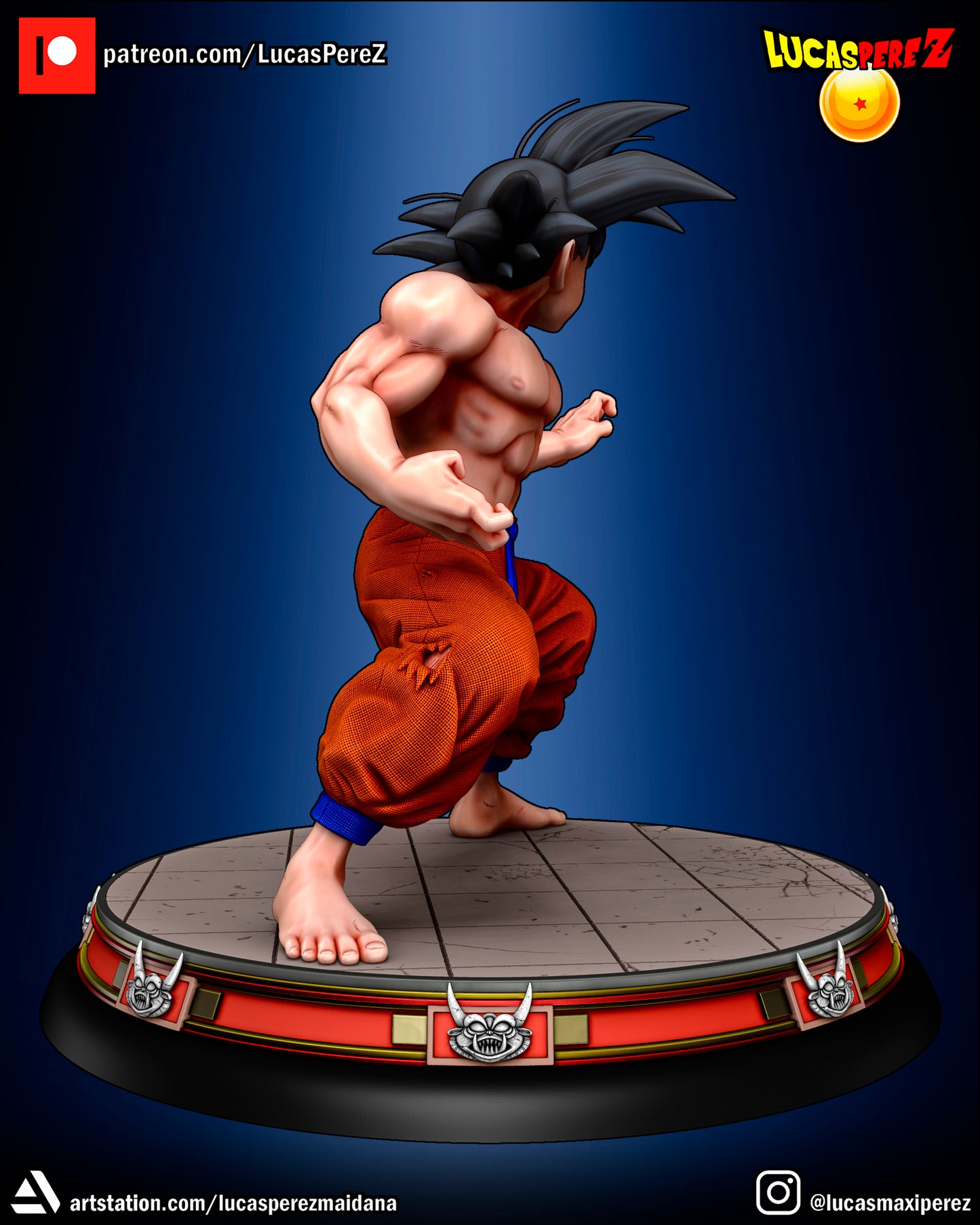 Goku World Tournament 1:6 Scale | Dragon Ball Z Scale Model | Lucas Perez