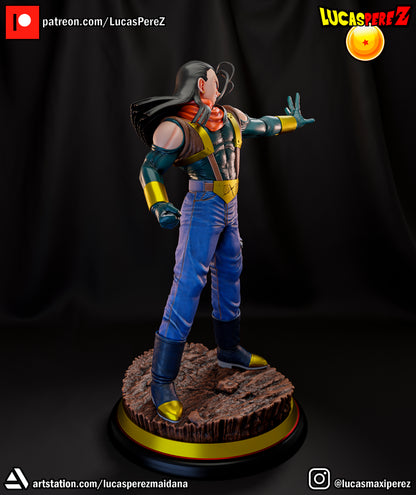 Super Android 17 1:6 Scale | Dragon Ball Z Scale Model | Lucas Perez