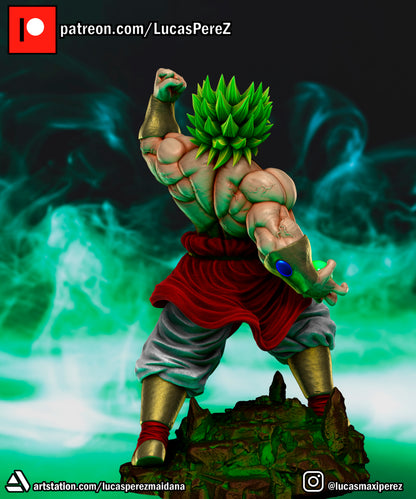 Broly Full Body 1:6 Scale | Dragon Ball Z Scale Model | Lucas Perez