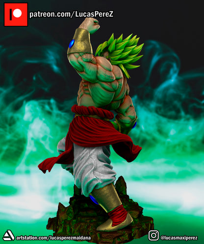 Broly Full Body 1:6 Scale | Dragon Ball Z Scale Model | Lucas Perez