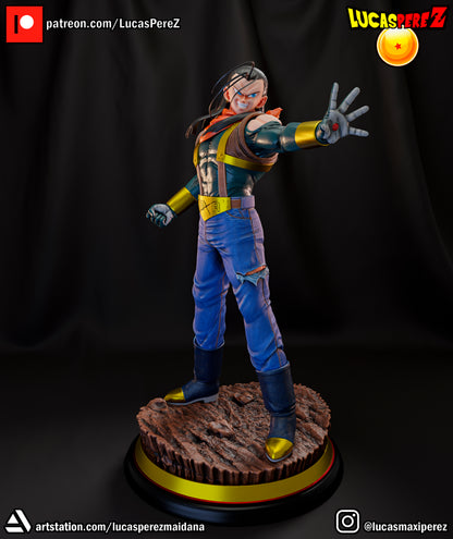 Super Android 17 1:6 Scale | Dragon Ball Z Scale Model | Lucas Perez