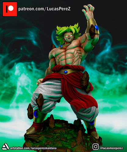 Broly Full Body 1:6 Scale | Dragon Ball Z Scale Model | Lucas Perez