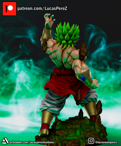 Broly Full Body 1:6 Scale | Dragon Ball Z Scale Model | Lucas Perez