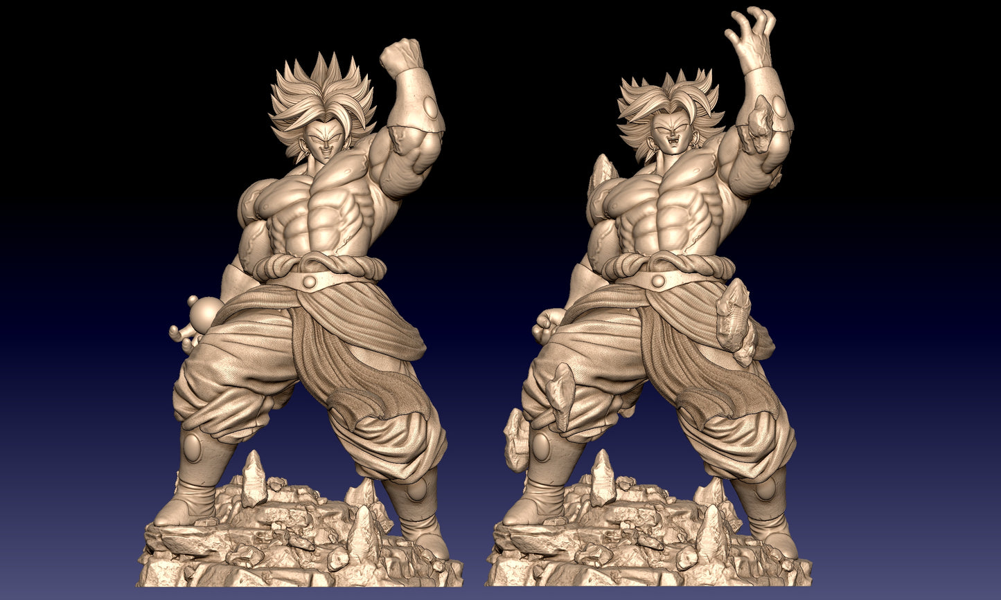 Broly Full Body 1:6 Scale | Dragon Ball Z Scale Model | Lucas Perez