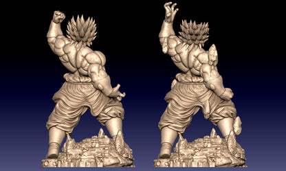 Broly Full Body 1:6 Scale | Dragon Ball Z Scale Model | Lucas Perez